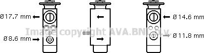 Prasco MS1094 - Valvola ad espansione, Climatizzatore www.autoricambit.com