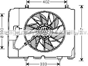 Prasco MS7502 - Ventola, Raffreddamento motore www.autoricambit.com