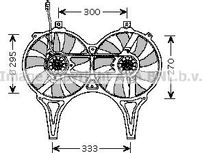 Prasco MS7514 - Ventola, Raffreddamento motore www.autoricambit.com