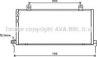 Prasco MT5221 - Condensatore, Climatizzatore www.autoricambit.com