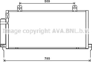 Prasco MTA5221D - Condensatore, Climatizzatore www.autoricambit.com