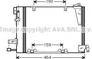 Prasco OL5250 - Condensatore, Climatizzatore www.autoricambit.com