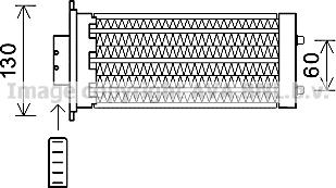 Prasco OL6573 - Scambiatore calore, Riscaldamento abitacolo www.autoricambit.com