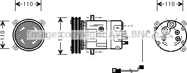 Prasco OLAK290 - Compressore, Climatizzatore www.autoricambit.com