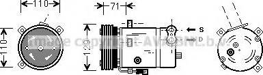 Prasco OLK276 - Compressore, Climatizzatore www.autoricambit.com