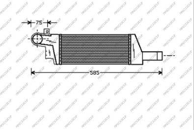 Prasco OP030N002 - Intercooler www.autoricambit.com