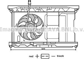 Prasco PE7549 - Ventola, Raffreddamento motore www.autoricambit.com