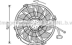 Prasco PE7555 - Ventola, Raffreddamento motore www.autoricambit.com