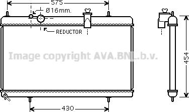 Prasco PEA2256 - Radiatore, Raffreddamento motore www.autoricambit.com