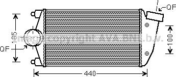 Prasco PR4068 - Intercooler www.autoricambit.com