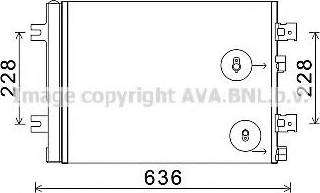 Prasco RT5467 - Condensatore, Climatizzatore www.autoricambit.com