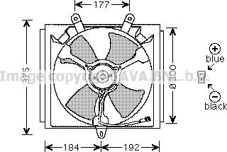 Prasco SU7505 - Ventola, Raffreddamento motore www.autoricambit.com