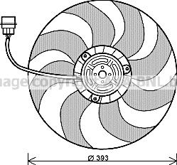 Prasco VN7526 - Ventola, Raffreddamento motore www.autoricambit.com