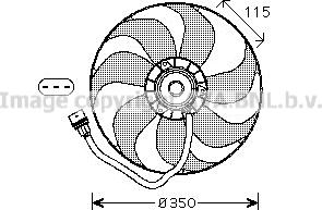 Prasco VN7521 - Ventola, Raffreddamento motore www.autoricambit.com