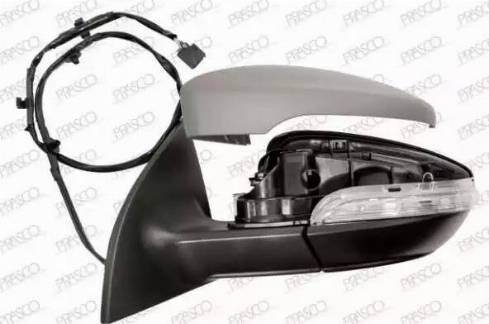 Prasco VW0947324 - Specchio retrovisore esterno www.autoricambit.com