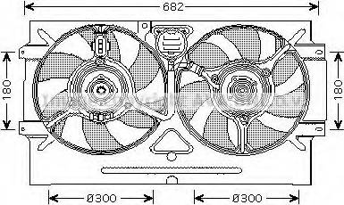 Prasco VW7518 - Ventola, Raffreddamento motore www.autoricambit.com