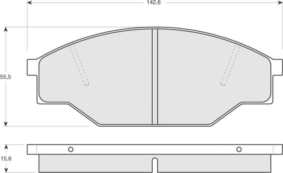 HELLA 8DB 355 033-601 - Kit pastiglie freno, Freno a disco www.autoricambit.com