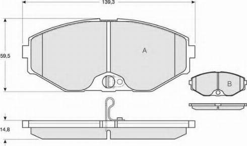 Open Parts BDM7601.20 - Kit pastiglie freno, Freno a disco www.autoricambit.com