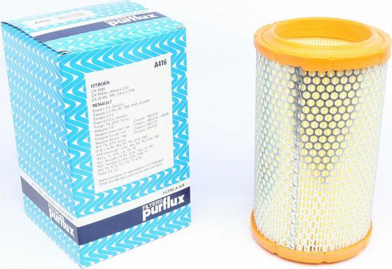 Purflux A416 - Filtro aria www.autoricambit.com