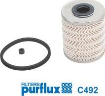 Purflux C492 - Filtro carburante www.autoricambit.com