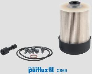 Purflux C869 - Filtro carburante www.autoricambit.com