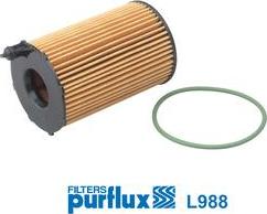 Purflux L988 - Filtro olio www.autoricambit.com