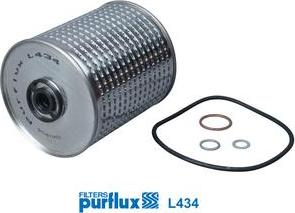 Purflux L434 - Filtro olio www.autoricambit.com