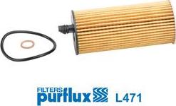 Purflux L471 - Filtro olio www.autoricambit.com