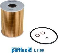 Purflux L1106 - Filtro olio www.autoricambit.com
