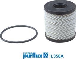 Purflux L358A - Filtro olio www.autoricambit.com