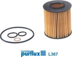 Purflux L367 - Filtro olio www.autoricambit.com