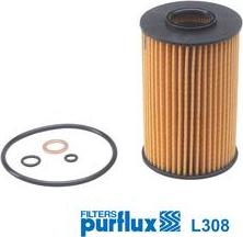 Purflux L308 - Filtro olio www.autoricambit.com