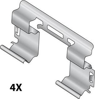 Raicam 12079665 - Kit accessori, Pastiglia freno www.autoricambit.com