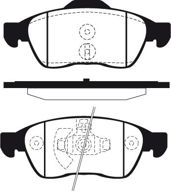 Raicam RA.0942.0 - Kit pastiglie freno, Freno a disco www.autoricambit.com