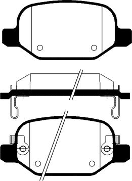 Raicam RA.0958.0 - Kit pastiglie freno, Freno a disco www.autoricambit.com