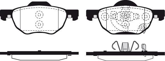 Raicam RA.0965.0 - Kit pastiglie freno, Freno a disco www.autoricambit.com