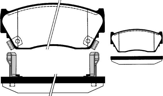 Raicam RA.0498.0 - Kit pastiglie freno, Freno a disco www.autoricambit.com