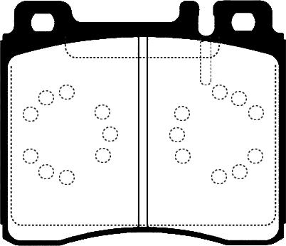 Raicam RA.0497.0 - Kit pastiglie freno, Freno a disco www.autoricambit.com