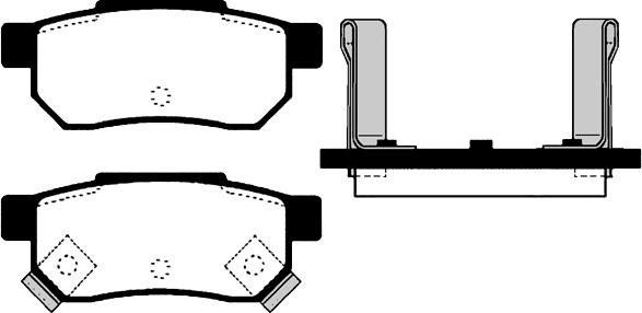 Raicam RA.0451.0 - Kit pastiglie freno, Freno a disco www.autoricambit.com