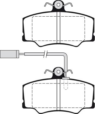 Raicam RA.0400.0 - Kit pastiglie freno, Freno a disco www.autoricambit.com