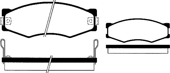 Raicam RA.0514.0 - Kit pastiglie freno, Freno a disco www.autoricambit.com