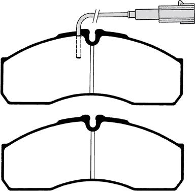 Valeo 541601 - Kit pastiglie freno, Freno a disco www.autoricambit.com