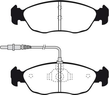 Raicam RA.0537.0 - Kit pastiglie freno, Freno a disco www.autoricambit.com