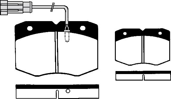 Raicam RA.0529.2 - Kit pastiglie freno, Freno a disco www.autoricambit.com