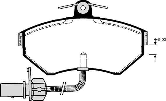 Raicam RA.0695.2 - Kit pastiglie freno, Freno a disco www.autoricambit.com