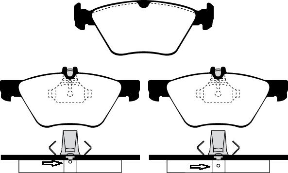 Raicam RA.0654.1 - Kit pastiglie freno, Freno a disco www.autoricambit.com