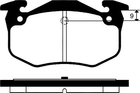 Raicam RA.0608.1 - Kit pastiglie freno, Freno a disco www.autoricambit.com