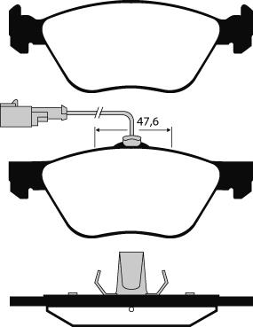 Raicam RA.0615.0 - Kit pastiglie freno, Freno a disco www.autoricambit.com