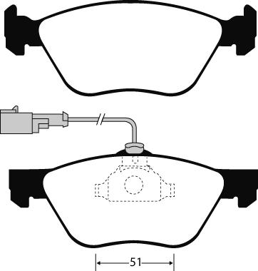 Raicam RA.0615.1 - Kit pastiglie freno, Freno a disco www.autoricambit.com