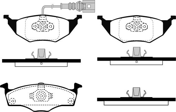 Raicam RA.0684.2 - Kit pastiglie freno, Freno a disco www.autoricambit.com